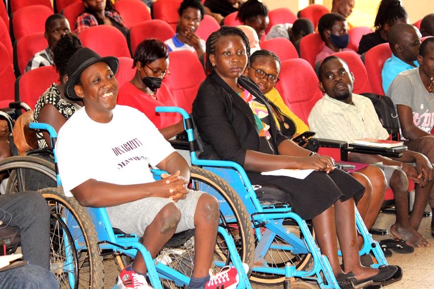 An inclusiveness session at Kyambogo University